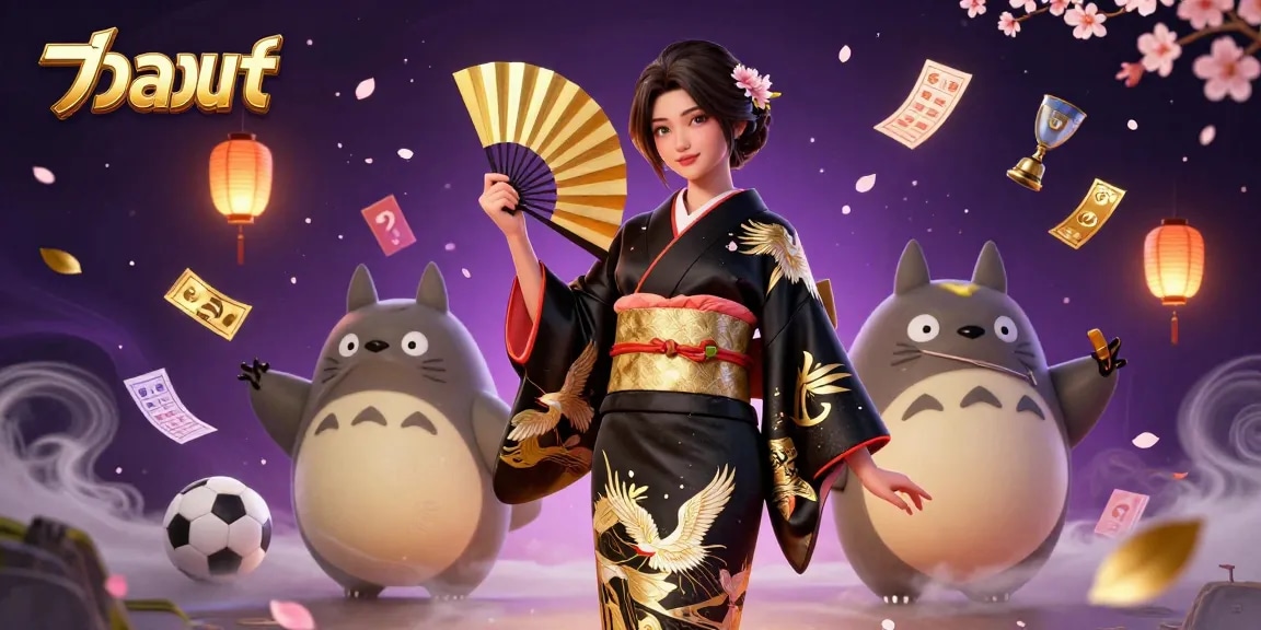 Engage in แทงบอล action with a vibrant scene of sports betting elements featuring characters and dynamic motifs.