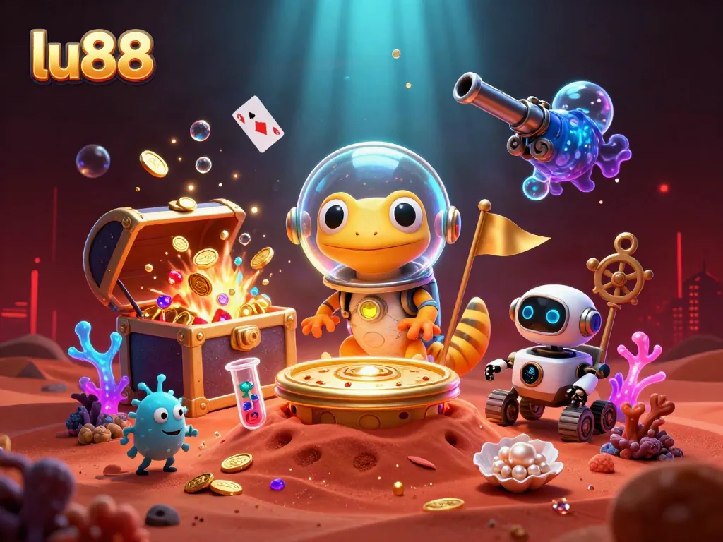 Play thrilling casino games with lu88 while exploring an imaginative Martian adventure!