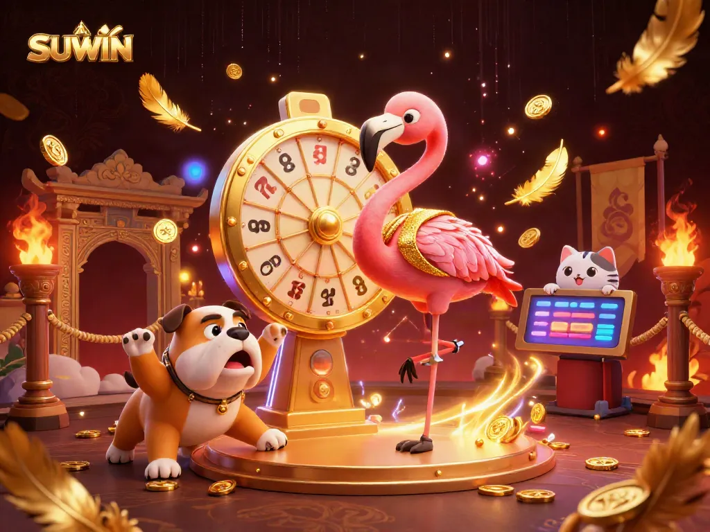Suwin delivers a thrilling casino experience with playful characters and dynamic gaming elements.