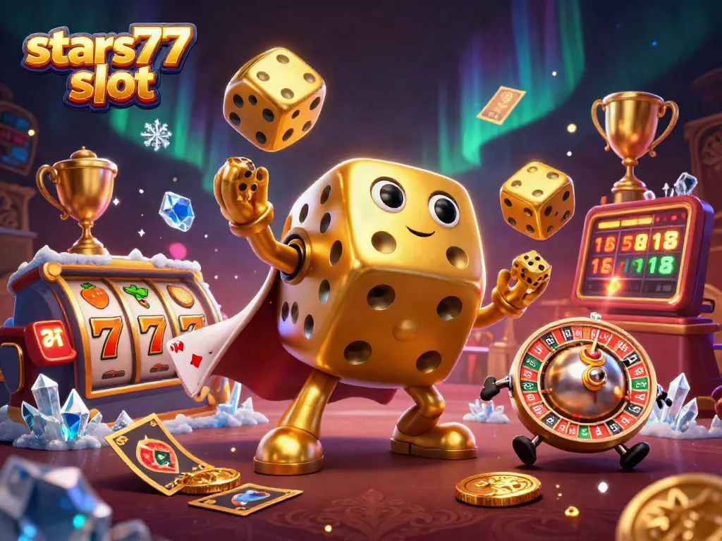 Menangkan jackpot pada permainan stars77 slot dengan aksi dinamis dan simbol keberuntungan yang menarik.