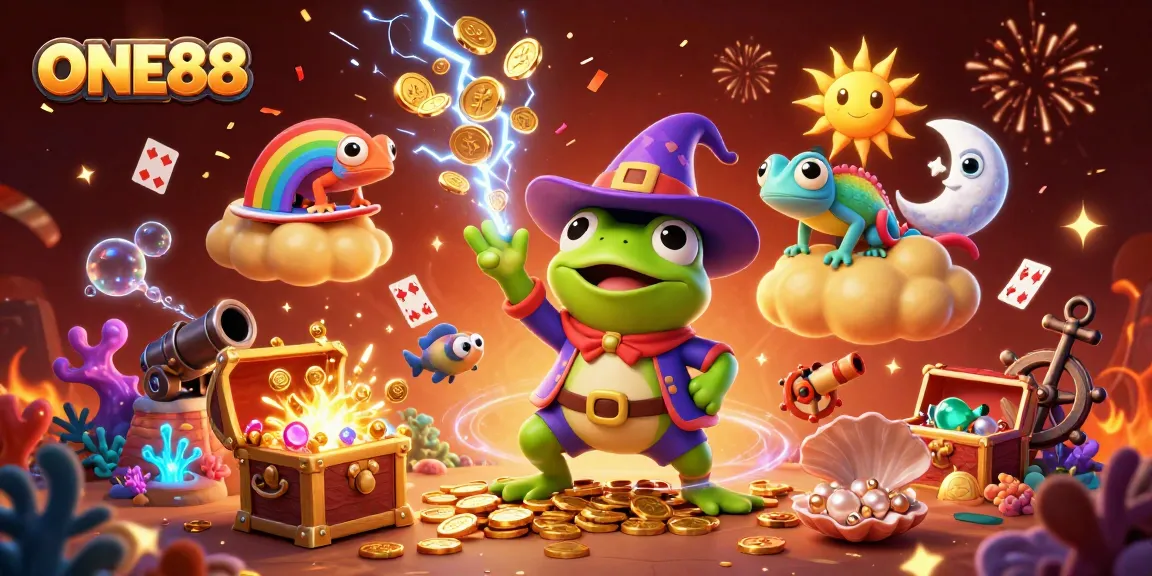Engage with thrilling gold storms as ONE88 elevates your gaming excitement!