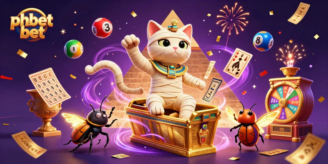 Experience phbet bet with engaging lottery and casino excitement in a vibrant 3D scene.