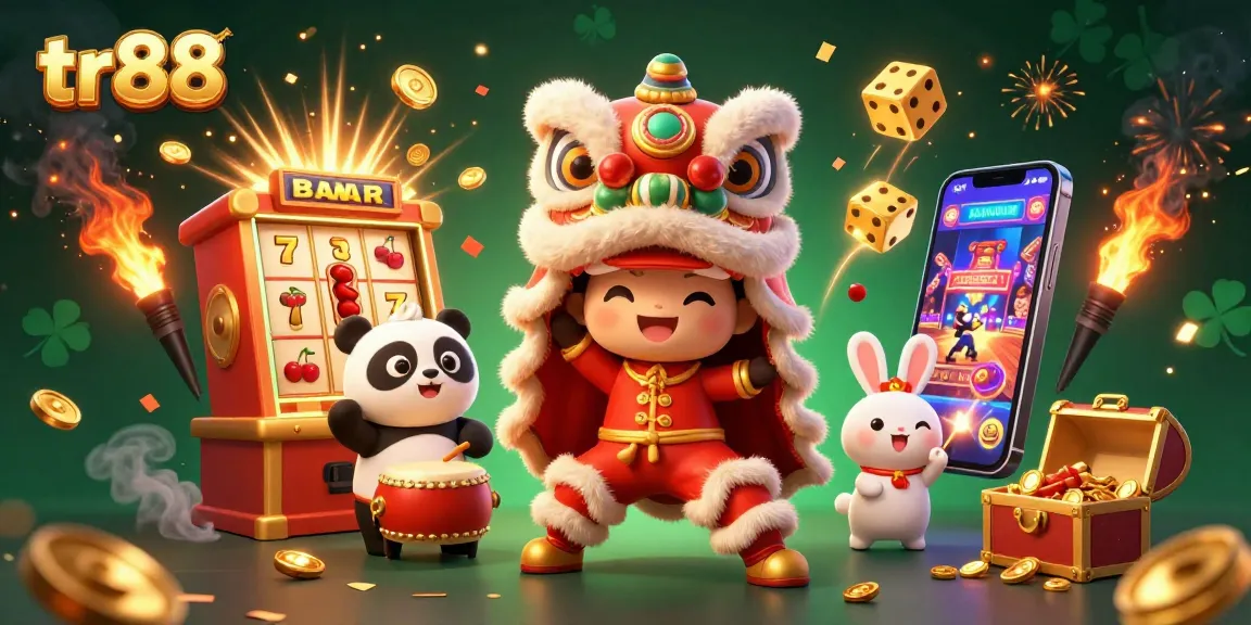 Experience thrilling jackpots and bonuses at tr88 with a vibrant festival atmosphere.