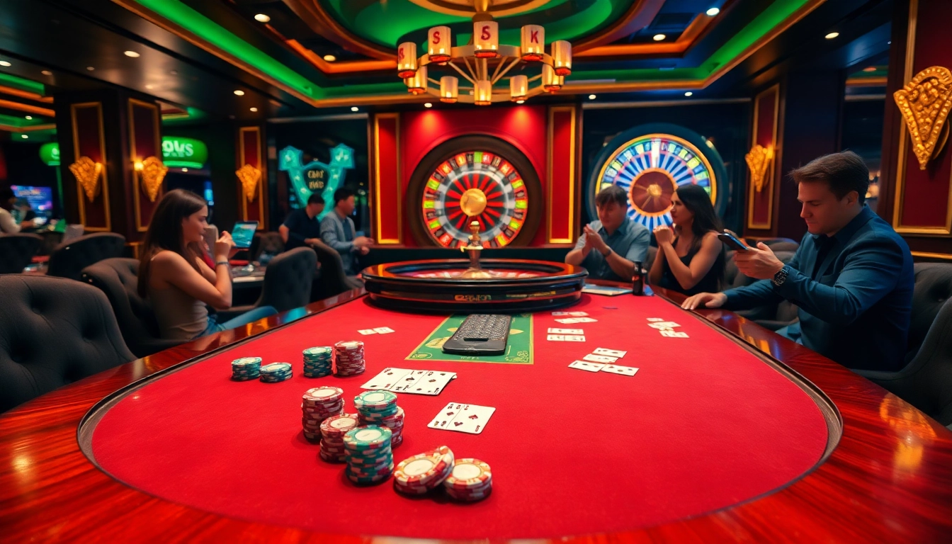 DOLA88 CLUB offers an immersive poker experience with vibrant casino elements and engaged players.