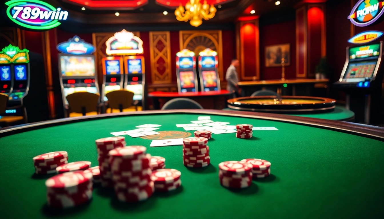 Experience thrilling gameplay at 789win with exciting poker and slot machines.