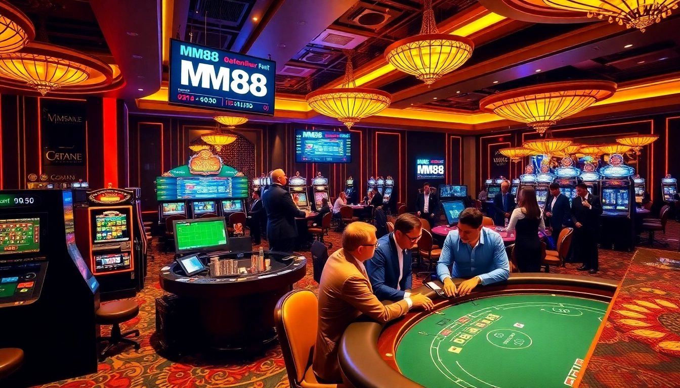 Experience the excitement of MM88 casino with vibrant slots and thrilling games.