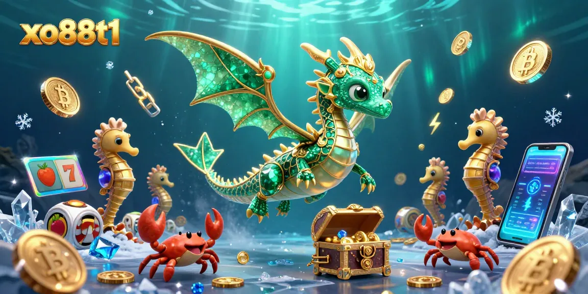Experience thrilling slots and crypto at xo88t1 in a vibrant underwater fantasy.