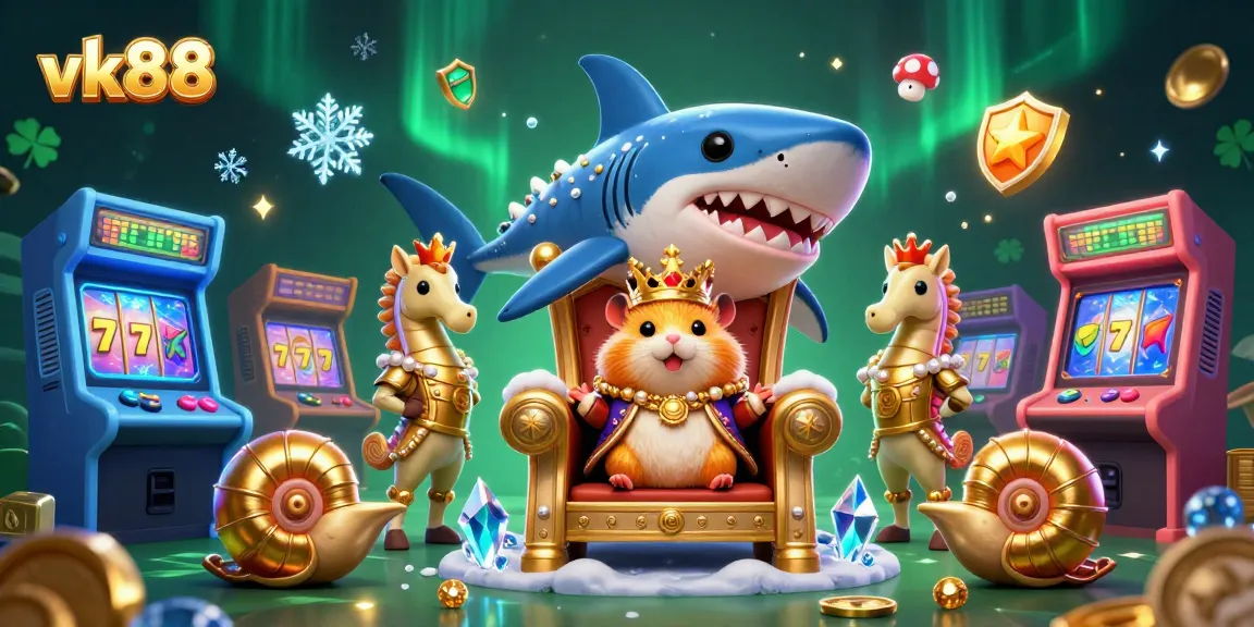 Experience thrilling gameplay with vk88 in a vibrant, action-packed casino scene.