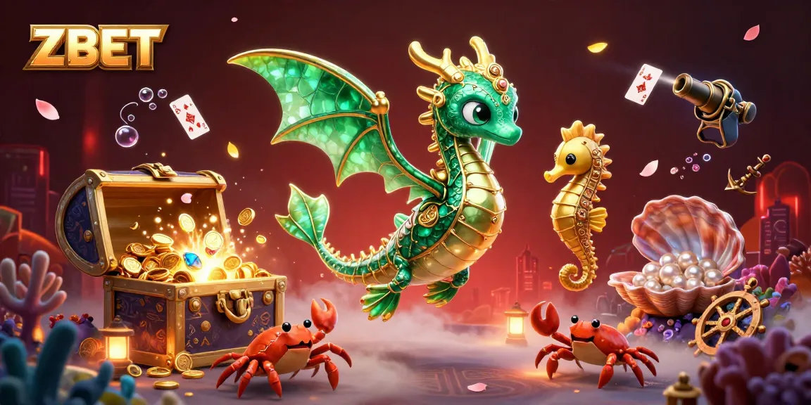 ZBET players enjoy a thrilling underwater casino adventure with vibrant treasures and exciting gameplay.